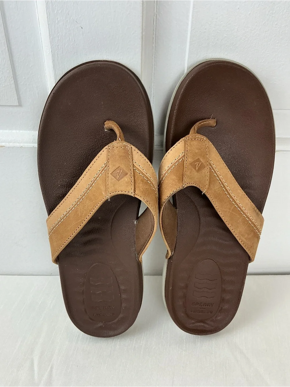 Sperry Men's Plushwave Thong Sandals Size 8